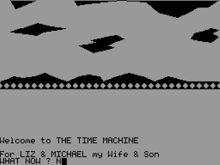 The Time Machine screenshot 2 for ZX Spectrum